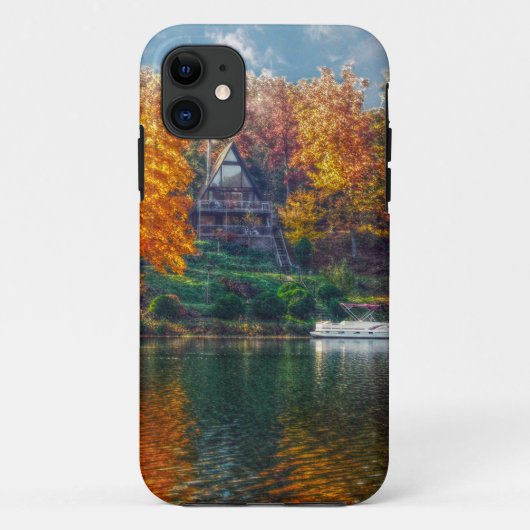 Huis op het meer Case-Mate iPhone case (Achterkant)
