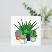 Huis Planten | Succes Bedankkaart (Staand voorkant)