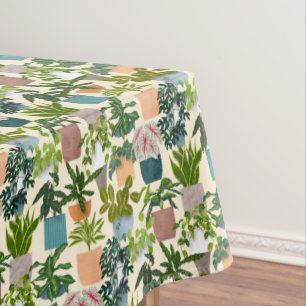 Huis Planten Tafelkleed