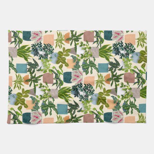 Huis Planten Theedoek (Horizontaal)