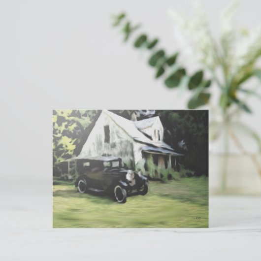 Huis roept Briefkaarten op (Staand voorkant)