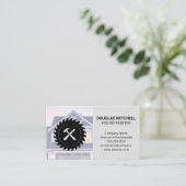 Huis | Saw Chisel en Hammer Visitekaartje (Staand voorkant)