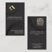 Huis schilderen professionele elegante moderne QR- Visitekaartje (Voorkant / Achterkant)
