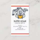 Huis schoonmaken Home Services Visitekaartje (Voorkant)