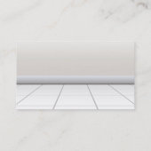 Huis schoonmaken visitekaartje (Achterkant)