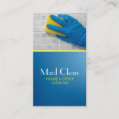 Huis schoonmaken, Visitekaartje schoonmaakmachines (Voorkant)