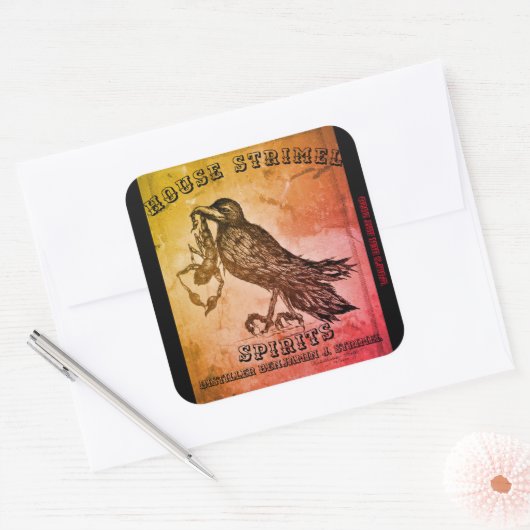 Huis Strimel Stickers (Envelop)