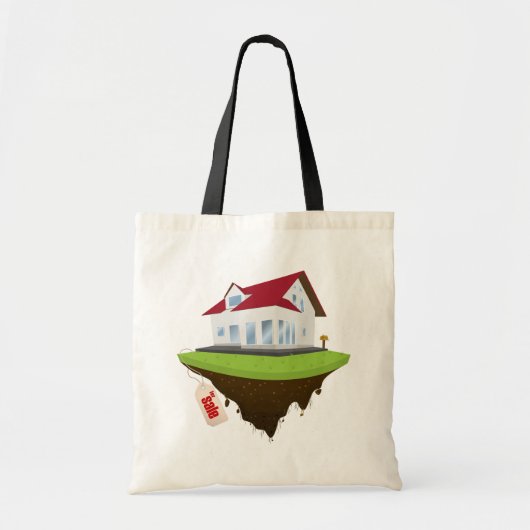 Huis te koop Canvas tas (Voorkant)