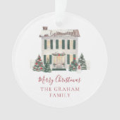 Huis vakantie Ornament (voorkant)