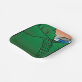 Huis van Afgevaardigden Papieren Bordje (Gebogen)