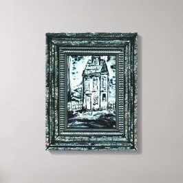 Huis van Afleiding Canvas Afdruk