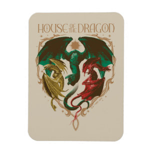 Huis van de Draak   Drakenschild Magneet