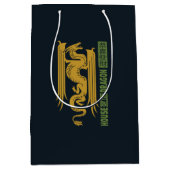 Huis van de Dragon Goud & Groen Nieuwjaar | 恭喜發財 Medium Cadeauzakje (Voorkant)
