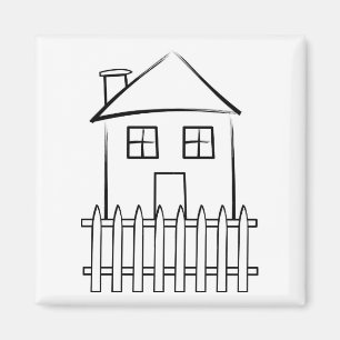 Huis van de Omheining van het Piket van de Magneet