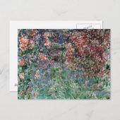 Huis van de Rozen van Claude Monet Briefkaart (Voorkant / Achterkant)
