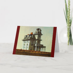 Huis van de Spoorwegen - Edward Hopper 1925 Kaart