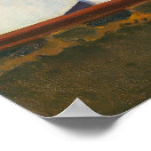 Huis van de spoorwegen | Edward Hopper | Poster (Hoek)