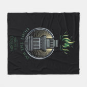 HUIS VAN DE TEKST | House Hightower Sigil Fleece Deken (Voorkant (Horizontaal))