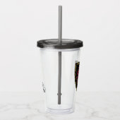 HUIS VAN DE TEKST | House Targaryen Crest Acryl Drinkbeker (Rechts)