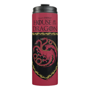 HUIS VAN DE TEKST   House Targaryen Crest Thermosbeker