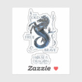 HUIS VAN DE TEKST | House Velaryon Sigil Sticker (Vel)