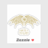 HUIS VAN DE TEKST | Winged Targaryen Crest Sticker (Vel)