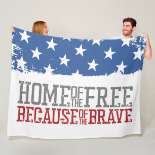 Huis van de Vrijen vanwege de Dappere Amerikaanse  Fleece Deken