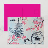Huis van Geisha Briefkaart (Voorkant / Achterkant)