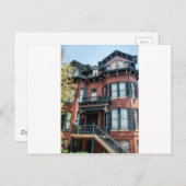 Huis van Georgië van de savanne het Victoriaans Briefkaart (Voorkant / Achterkant)