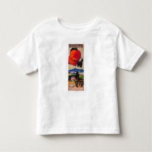 Huis van het Poster Gravenstein Kinder Shirts
