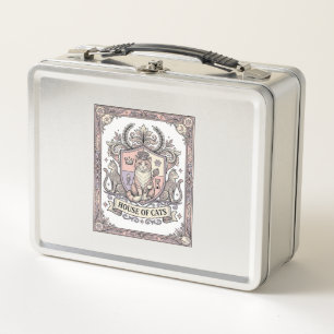 Huis Van Katten Katten Heraldiek Wapen Vintage