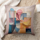 Huis van kleuren kussen (Deken)
