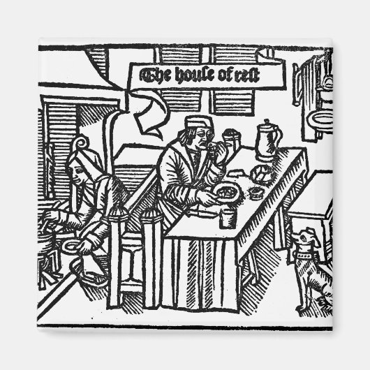 Huis van Rest Magneet (Voorkant)