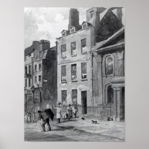 Huis van Sir Isaac Newton Poster