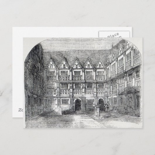 Huis van Sir Thomas Gresham Briefkaart (Voorkant / Achterkant)
