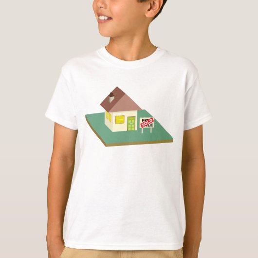 Huis verkocht t-shirt (Voorkant)