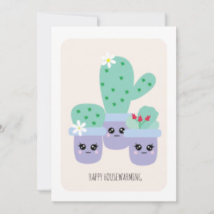 Huis Verwarmende Huisplant Schattige Cactus Nieuw