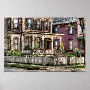 Huis - Victoriaans land Poster