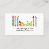 Huis Visitekaartje (Achterkant)