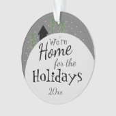 Huis voor de Feestdagen 2020 Ornament (voorkant)