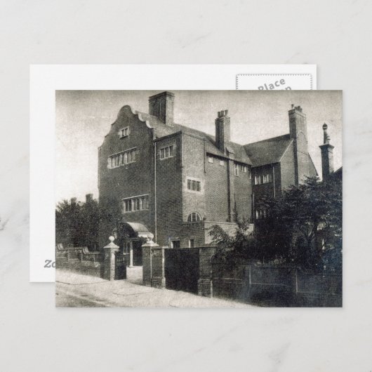 Huis voor Edwin Long Briefkaart (Voorkant / Achterkant)