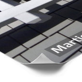 Huis Zeilboot Vane II Poster (Hoek)