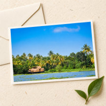 Huisboot in de Kerala Backwaters