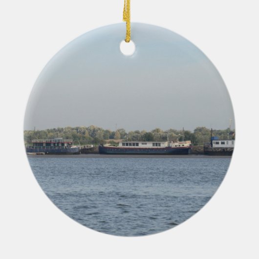 Huisboten Keramisch Ornament (Achterkant)