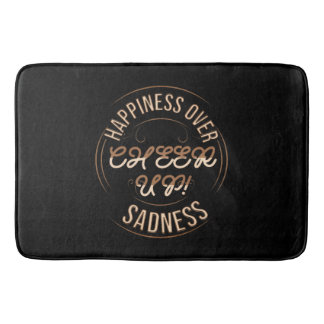 HUISDECORATIE KIES GELUKKIG OPGEWEKT BADMAT 