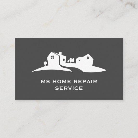 Huisdiensten  Reparatie | Vastgoedbeheer Visitekaartje (Achterkant)