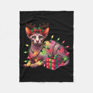 Huisdier Dierenvrienden Schattigee Sphynx Cat Rein Fleece Deken