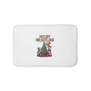 Huisdier Dierenvrienden Xmas Beagle Dogs Decoratin Badmat