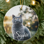 Huisdier Foto Kerst Ornament