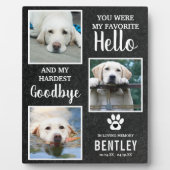 Huisdier fotobewaarplaats Aandenken Honden | Verli Fotoplaat (Voorkant)